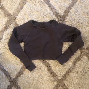 Balance Athletica Energy Crop - Graphite size S